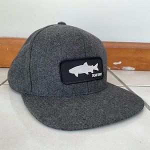 Dead Drift Fly Fishing Shadow Wool Snapback Hat